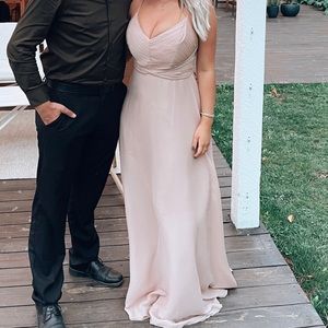 Rusty Pink Formal Dress